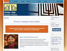 Tablet Screenshot of mainesynagogue.org